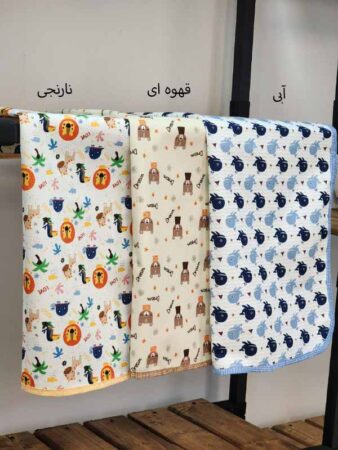 طرح های مختلف زیر انداز تصویض کودک